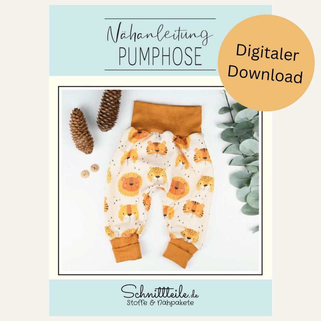 Schnittmuster Pumphose nàhen als digitaler Download
